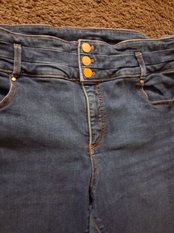 $10.! Stretchy jeans, ANN TAYLOR size 14P.