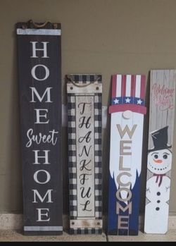 Front Door Entrance Signs