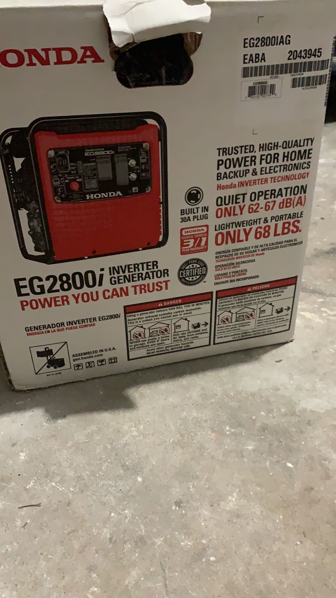 Generator Honda Planta De Luz