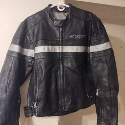 All Leather Men's Large Riding Jacket 