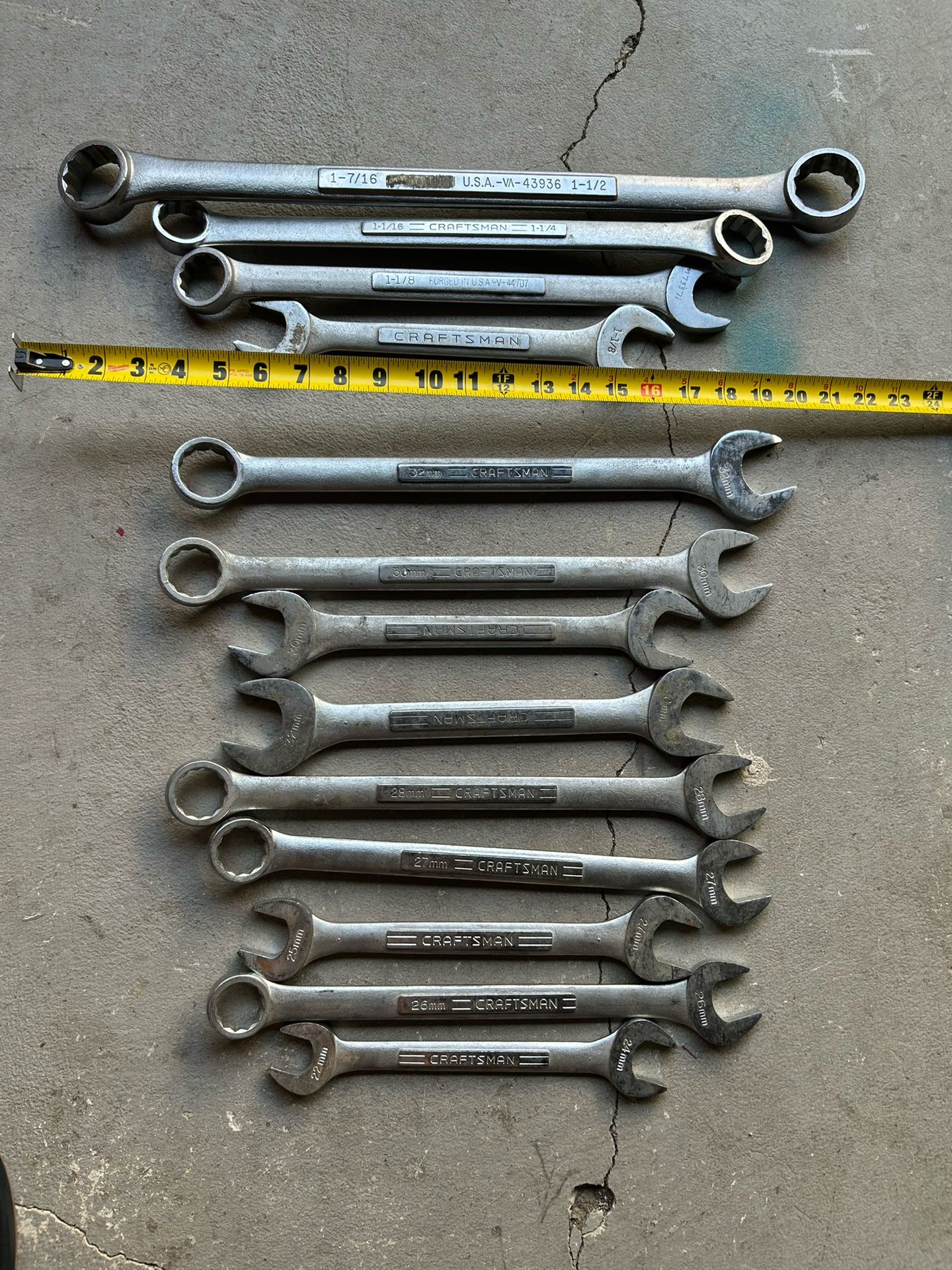 Vintage Craftsman Wrenches