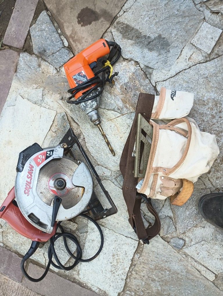 Skilsaw / Drill / Nail Bags