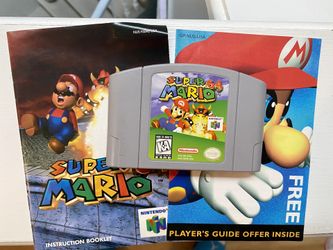 Super mario 64 nintendo 64