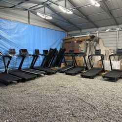 Treadmills $400  Ellipticals. $200 Bikes $100