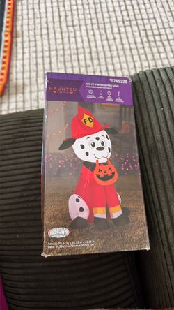 Haunted Living 3.5-Ft Firefighter Dog Inflatable