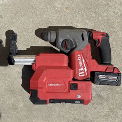 Milwaukee fuel 1” rotary hammer