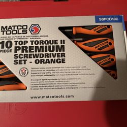 Matco Screwdriver Set (SSPCO10C)