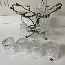 Cocktail Glassware, Lead Crystal 