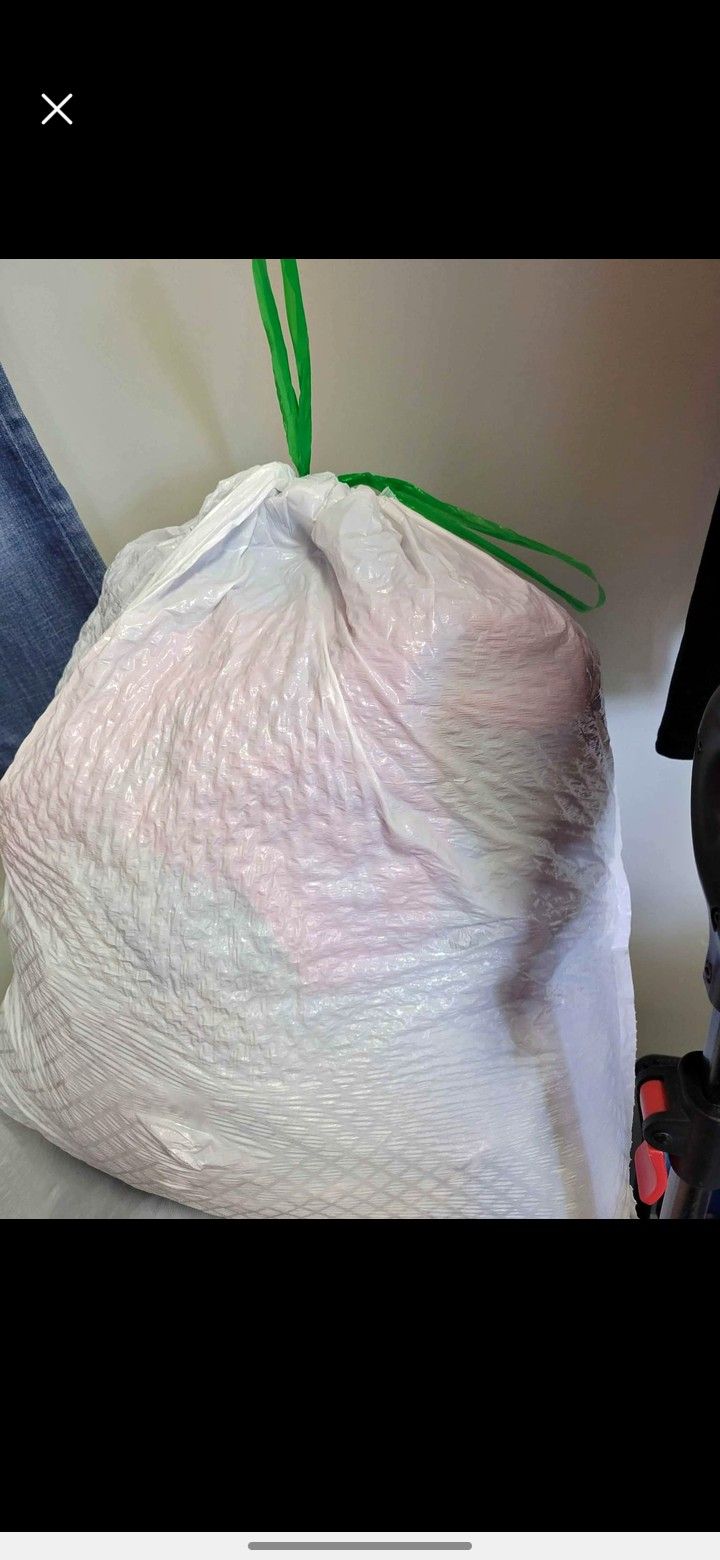 Garbage Bag Of Womens Clothing