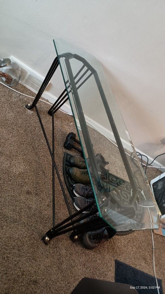 Heavy Duty Glass Tables (Set Of 3)