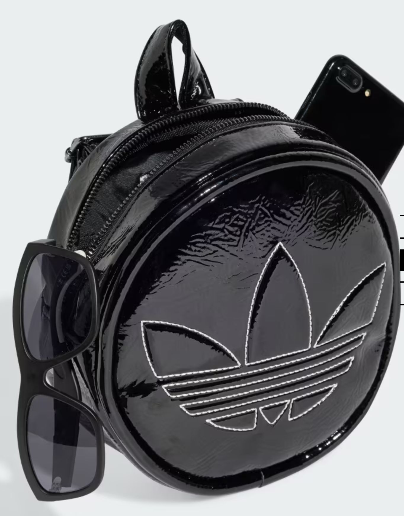 3 Stripe Originals Premium Adicolor Backpack Black