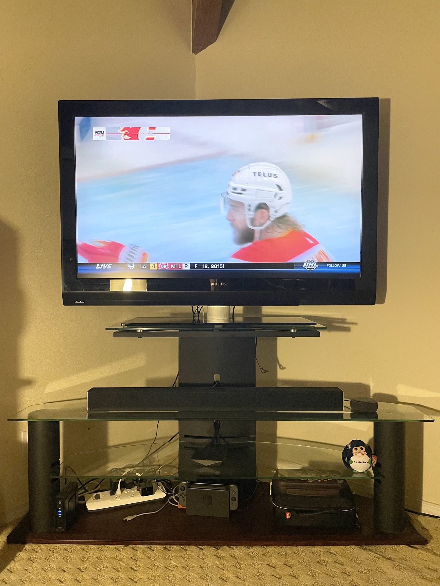 Philips 52” LCD 1080p HD TV w/ Stand