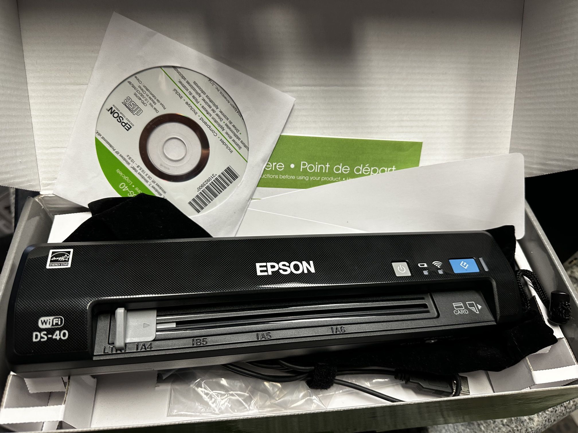 Epson Scanner Workforce DS-40.  