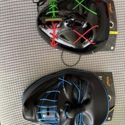 Couples LED Rave Mask