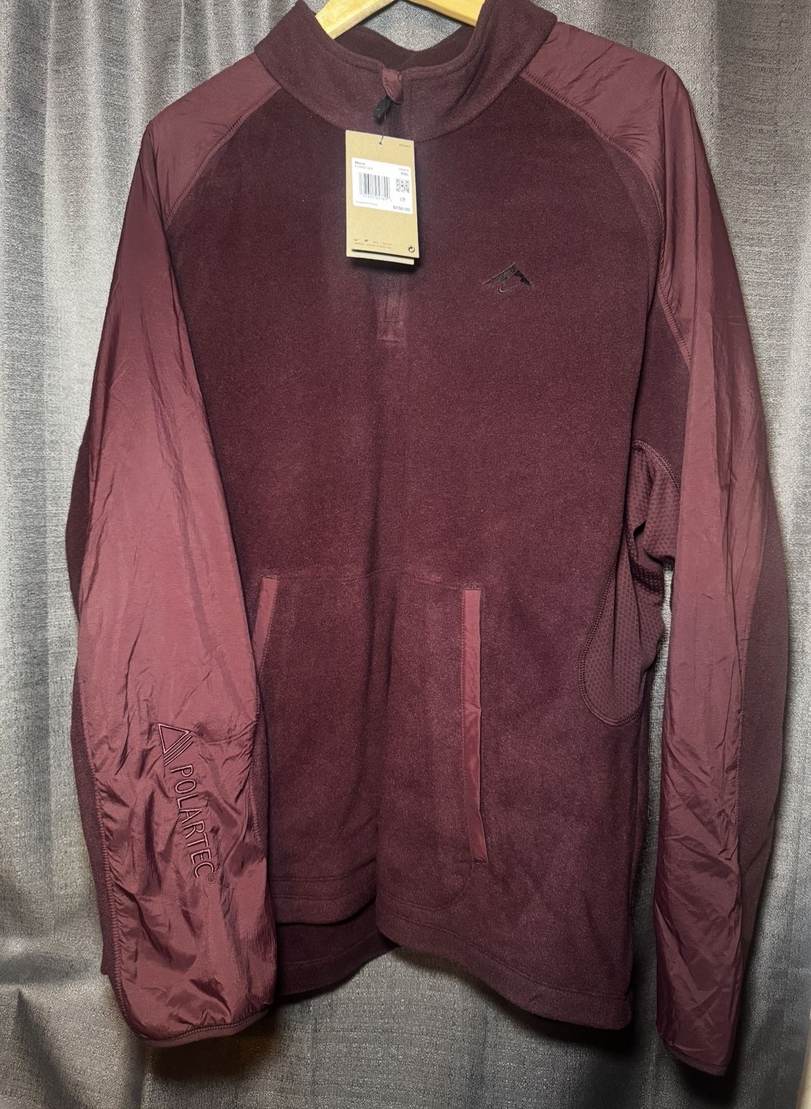 Nike Trail Polartec 1/4-Zip Fleece Running Top Size: small AND XXL