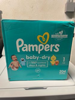 Pampers diapers size 1