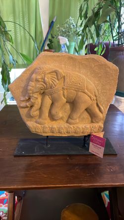 Elephant sculpture