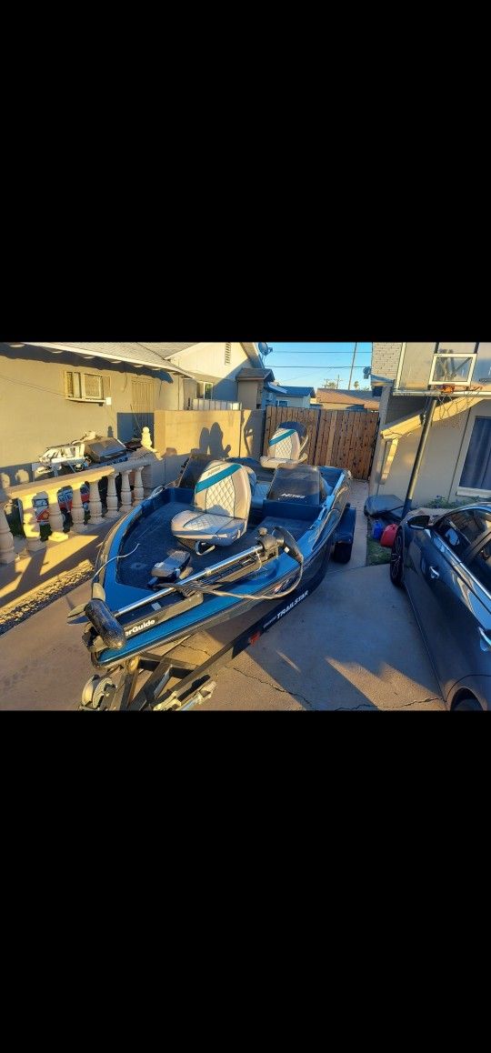 1993 nitro 170 dc 17ft bass boat 115h