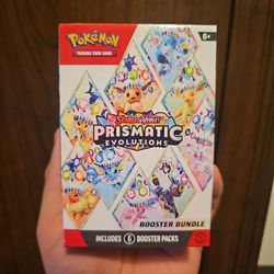 Prismatic Evolutions Pokémon Booster Bundle
