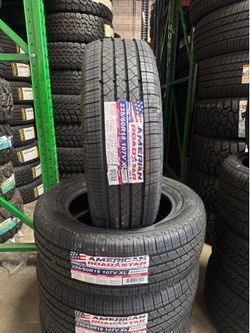 235/60/18 American HT 4 NEW TIRES INSTALLED AND BALANCED INCLUDED