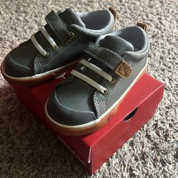 Stevie II - Gray Leather 9  - See Kai Run