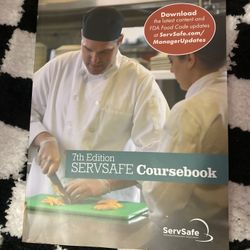 7th Edition ServSafe Textbook