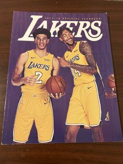 2017/18 LA Lakers Official Yearbook