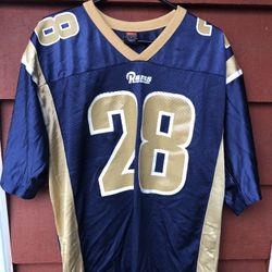 Nike NFL Marshall Faulk Pro Authentic St. Louis Rams Jersey Size Medium 