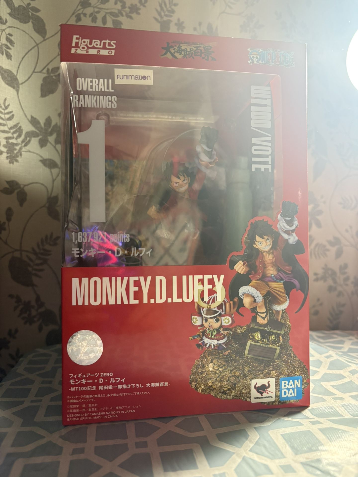 One Piece - Monkey D. Luffy Figure (WT100 Commemorative Illustration)