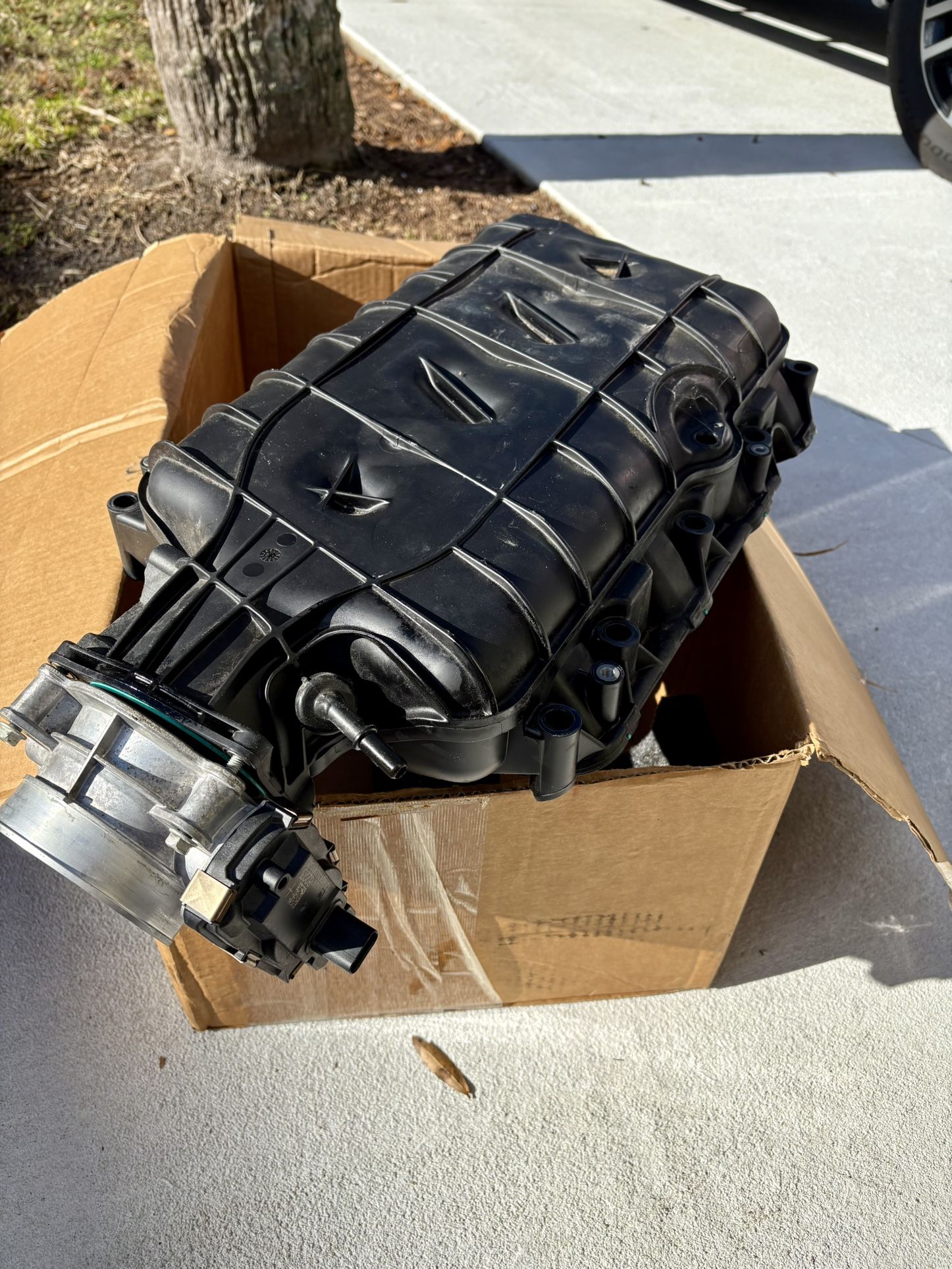 Factory Lt 1 Intake With Throttle Body