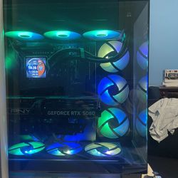 The Best Gaming Pc  Nvidia PNY 5080 OC Edition GPU + Ryzen 7 7800x3d Cpu + Ssd Storage + 32gb Ddr5 Ram + 1200w Psu For Sale 