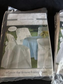 8 Covers fits most folding chairs
