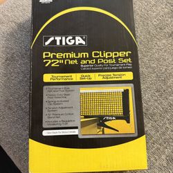 Premium Clipper 72" Net and Post Set