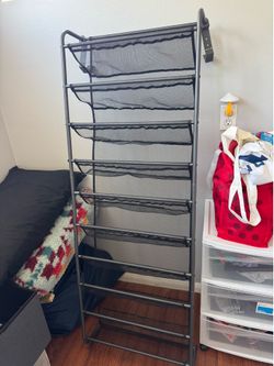 Door shoe rack