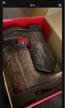 Girls Justin boots