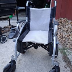 Foldable Steel Electric Wheelchair