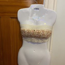 Y2K Guess Floral Lace Bralette Bandeau
