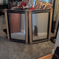 IKEA Hemnes 23 5/8" x 35 3/8" Black Mirrors Set Of 2 NEW In Packaging