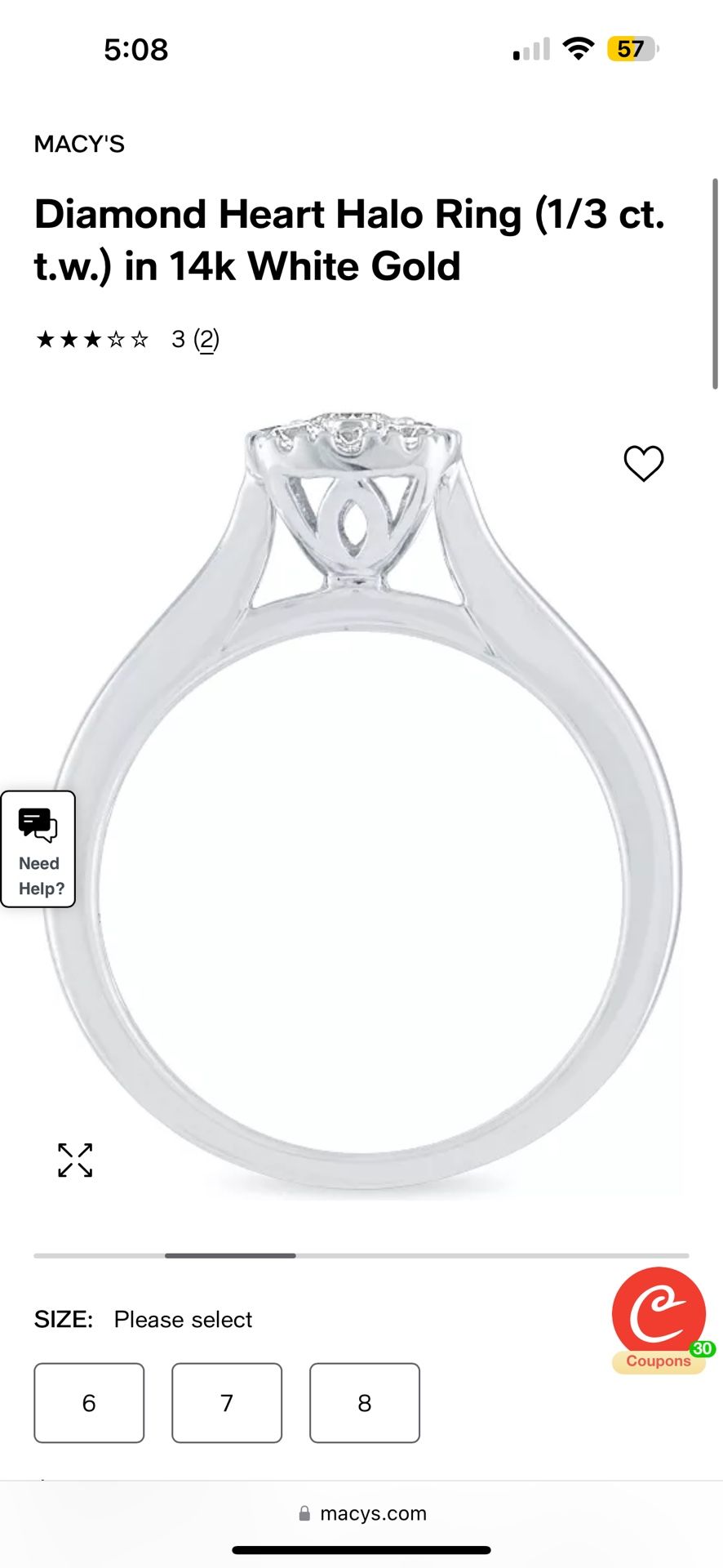 Macys anillos de compromiso new arrivals