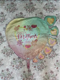 Mother’s Day foils helium included