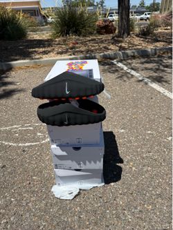 Nike mind 001 Slide SZ 7-9, 11,12,14 Black chrome👑 MULTIPLE SIZES