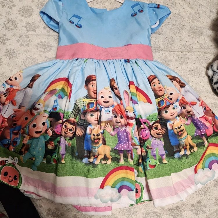 cocomelon birthday dress Cocomelon Customized Birthday Dress Price 3500/- only Dc 250/- *500 will be advance payment Nationwide cash on delivery Inbox for more details #tinyclosetpakistan#Instagram #KidsClothing #onlineshopping #Pakistan #littleprincess #wintercollection