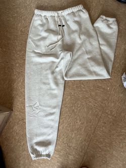 Fear Of God Essentials Vanilla Grey Sweatpants
