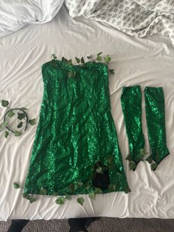 Size Small juniors/women Poison Ivy Costume
