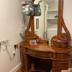 Vanity Drawer With Mirror