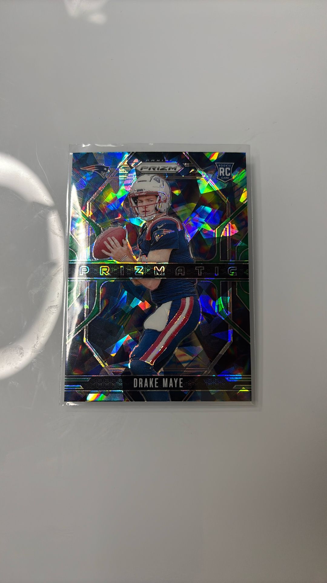 2024 Panini Prizm Drake Maye Prizmatic Rookie RC Base Insert