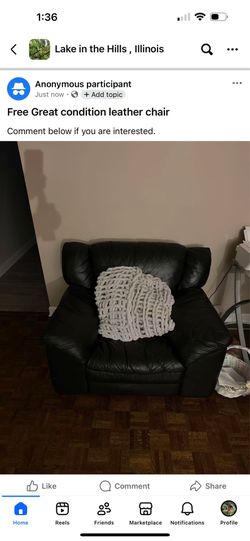 Leather chair