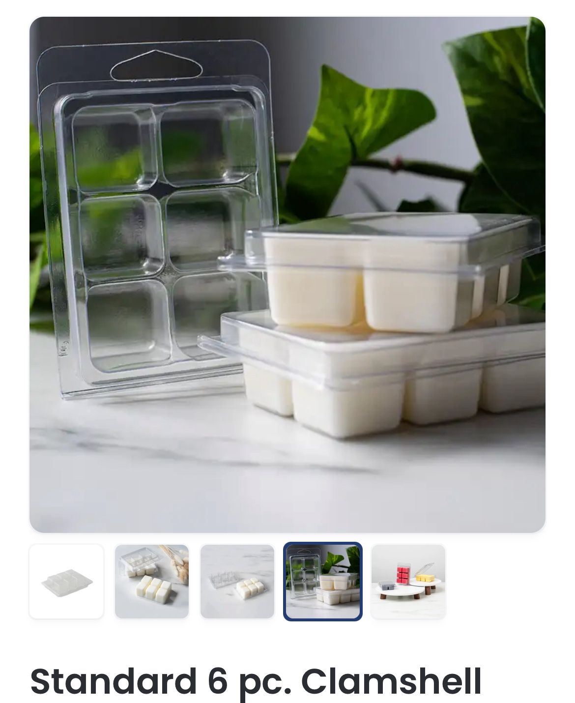 Candle Making Supplies- 6 Pc clam shell