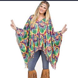 Hippie Poncho Set