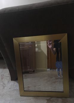 Golden mirror
